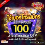 แจกเครดิตฟรี 100