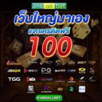 แจกเครดิตฟรี 100