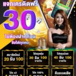 แจกเครดิตฟรี 30.-