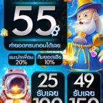 แจกเครดิตฟรี 55