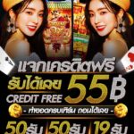 แจกเครดิตฟรี 55